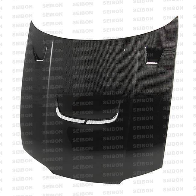 Seibon Carbon HD9596NSR33-JU Seibon 95-96 Nissan Skyline R33 GT-R (BCNR33) JU-Style Carbon Fiber Hood thumbnail 4