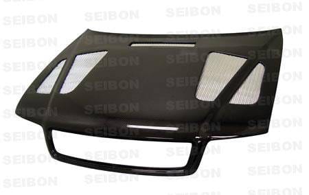 Seibon Carbon HD9601AUA4-ER Seibon 96-01 Audi A4 ER Carbon Fiber Hood thumbnail 7
