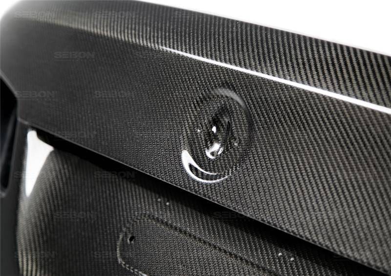 Seibon Carbon TL1012BMWF10 Seibon 12-13 BMW 5 Series/M5 Series (F10) OEM-Style Carbon Fiber Trunk/Hatch thumbnail 2