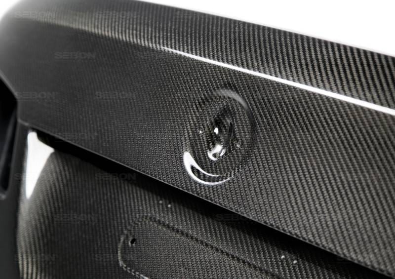 Seibon Carbon TL1012BMWF10 Seibon 12-13 BMW 5 Series/M5 Series (F10) OEM-Style Carbon Fiber Trunk/Hatch thumbnail 8