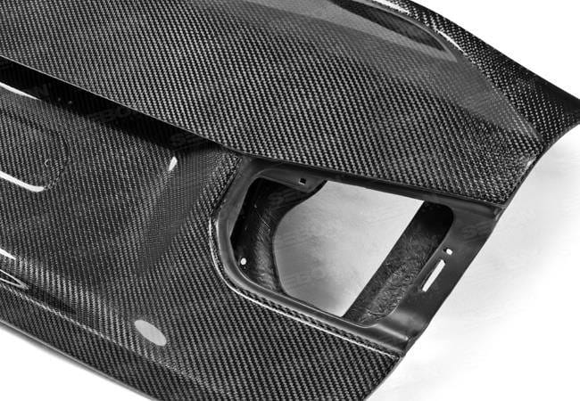 Seibon Carbon TL1213BMWF30-C-S Seibon 12-13 BMW F30 CSL Style Carbon Fiber Trunk - Shaved thumbnail 4