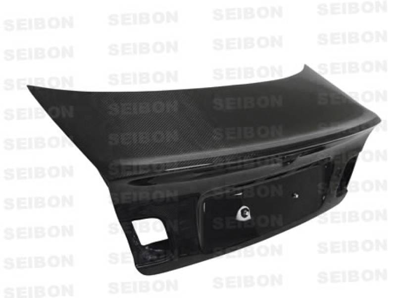 Seibon Carbon TL9904BMWE464D-C Seibon 99-04 BMW 3 Series 4DR E46 CSL Style Carbon Fiber Trunk Lid and Hatch thumbnail 4