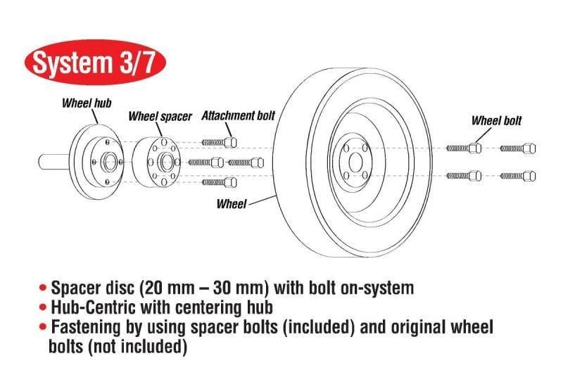 Eibach S90-7-18-001 Eibach Pro-Spacer 18mm Spacer / Bolt Pattern 5x130 / Hub Center 71.5 for 12-18 Porsche 911 (991/996) - Fits 1999-2018 Porsche 911 thumbnail 8