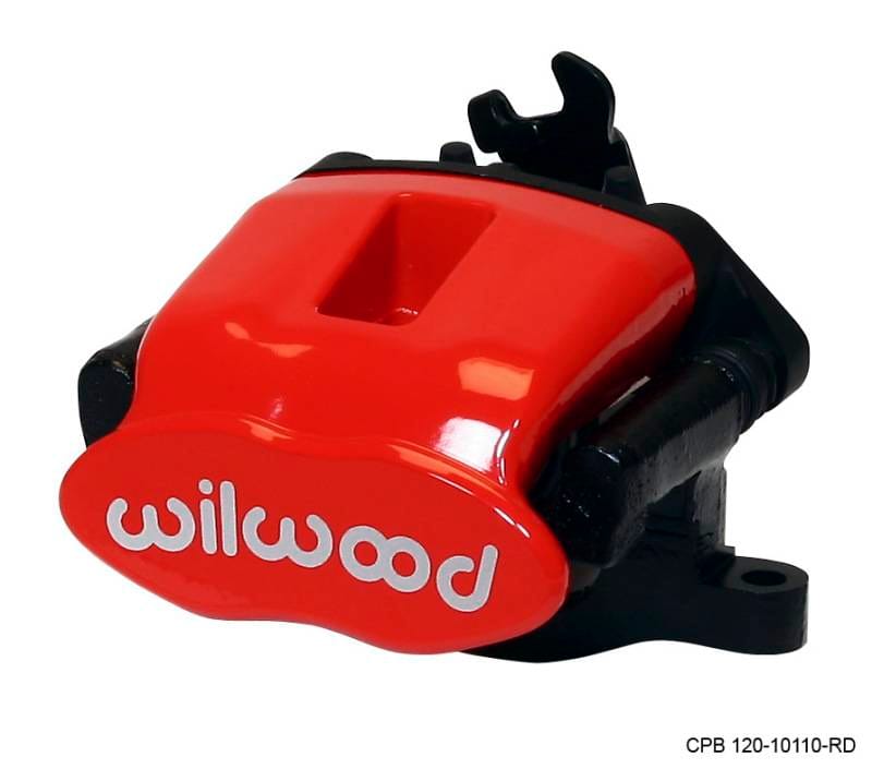 Wilwood 120-10110-RD Wilwood Caliper-Combination Parking Brake-L/H-Red 41mm piston 1.00in Disc thumbnail 2