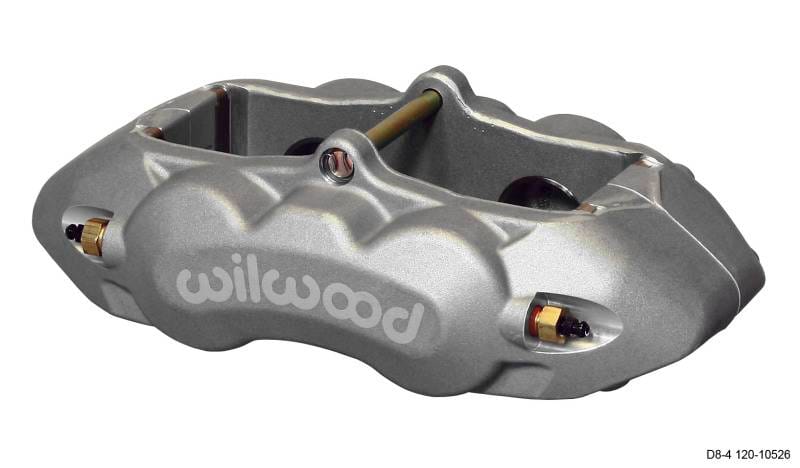 Wilwood 120-10526 Wilwood Caliper-D8-4 Rear Clear 1.38in Pistons 1.25in Disc thumbnail 2
