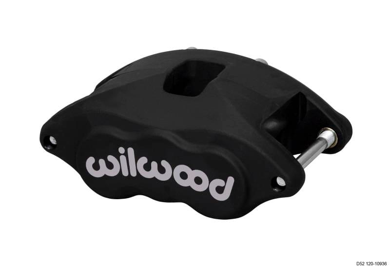 Wilwood 120-10936 Wilwood Caliper-D52-Black Ano 2.00/2.00in Pistons 1.28in Disc thumbnail 2