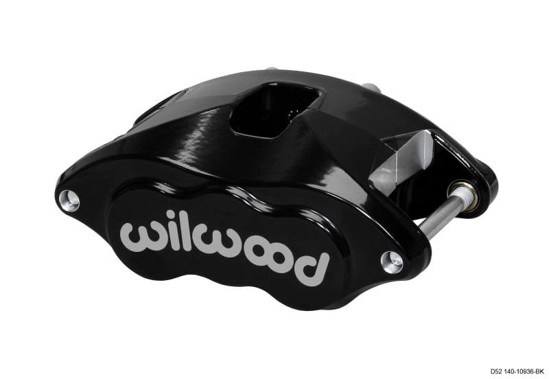 Wilwood 120-10936-BK Wilwood Caliper-D52-Black Pwdr 2.00/2.00in Pistons 1.28in Disc thumbnail 2
