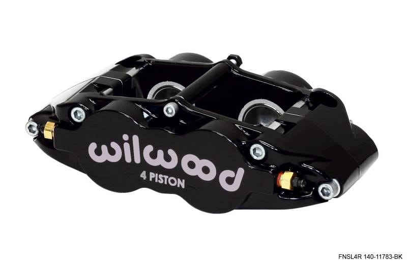Wilwood 120-11783-BK Wilwood Caliper-Narrow Superlite 4R - Black 1.25/1.25in Pistons 1.10in Disc thumbnail 2