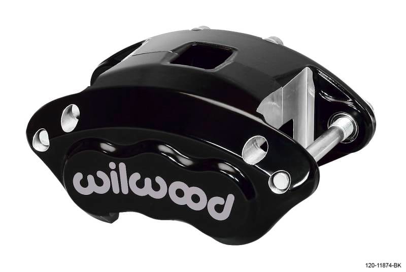 Wilwood 120-11874-BK Wilwood Caliper-D154-Black 1.12/1.12in Pistons 1.04in Disc thumbnail 2