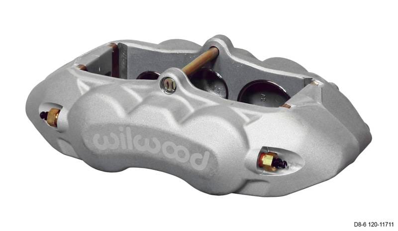 Wilwood 120-11711 Wilwood Caliper-D8-6 R/H Front Clear 1.88/1.38/1.25in Pistons 1.25in Disc thumbnail 2
