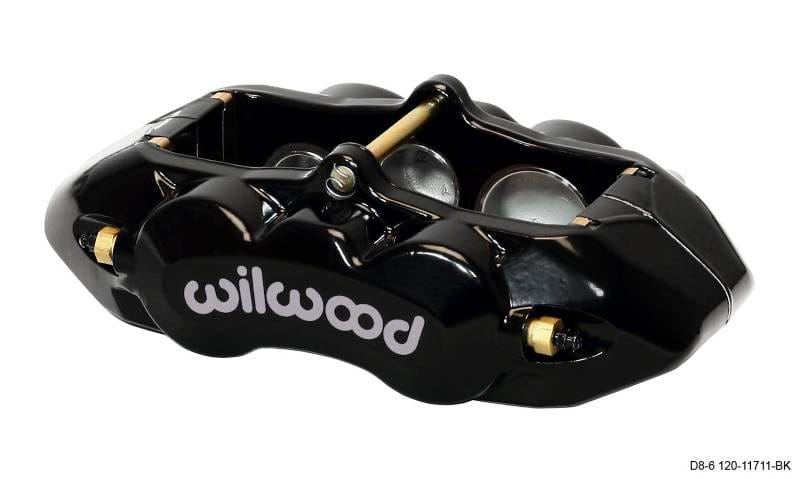 Wilwood 120-11711-BK Wilwood Caliper-D8-6 R/H Front Black 1.88/1.38/1.25in Pistons 1.25in Disc thumbnail 2