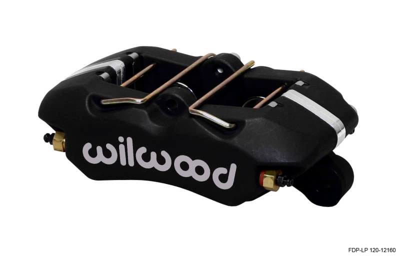 Wilwood 120-12160 Wilwood Caliper-Dynapro Low-Profile 5.25in Mount - Blk Ano 1.12in Pistons .81in Disc thumbnail 2