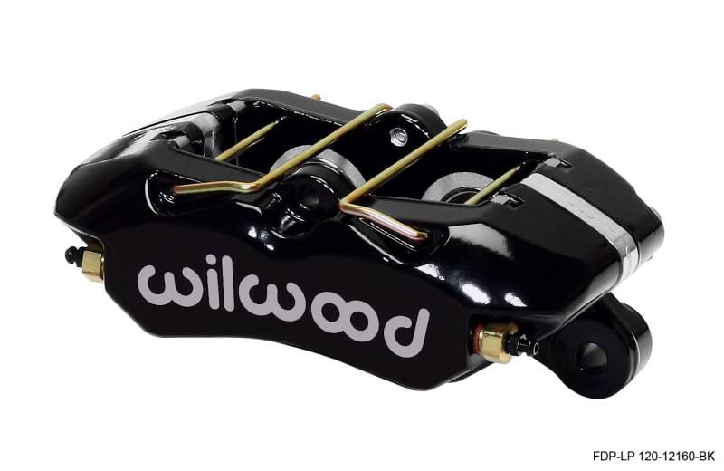 Wilwood 120-12160-BK Wilwood Caliper-Dynapro Low-Profile 5.25in Mount - Blk Pwd 1.12in Pistons .81in Disc thumbnail 2