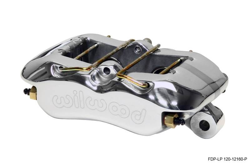 Wilwood 120-12160-P Wilwood Caliper-Dynapro Low-Profile 5.25in Mount - Pol 1.12in Pistons .81in Disc thumbnail 2
