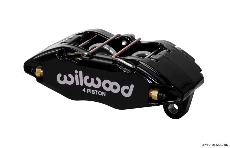 Wilwood 120-12949-BK Wilwood Caliper-Dynapro Honda/Acura - Black Powder 1.62in Pistons .83in Disc thumbnail 2