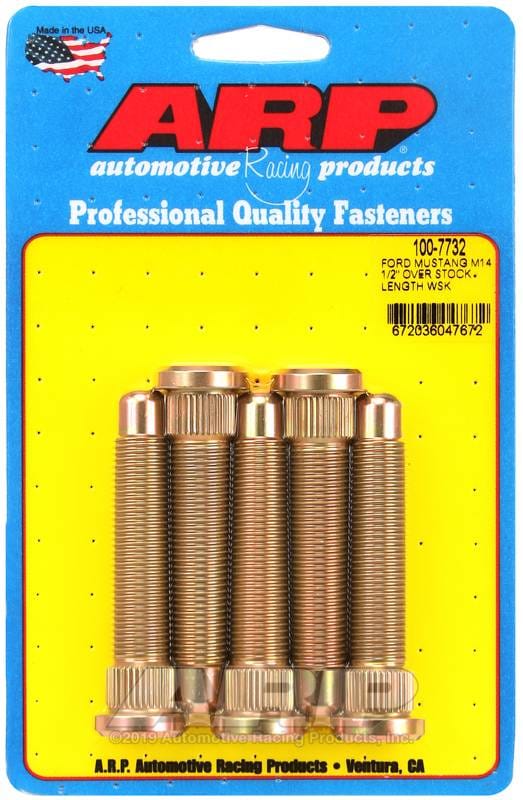 ARP 100-7732 ARP 2015+ Ford Mustang GT M14 1/2in Over Stock Length Wheel Stud Kit thumbnail 2