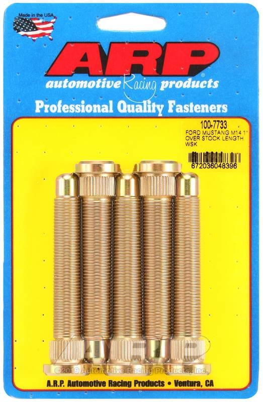 ARP 100-7733 ARP 2015 Ford Mustang M14 1in Over Stock Length Wheel Stud Kit thumbnail 2