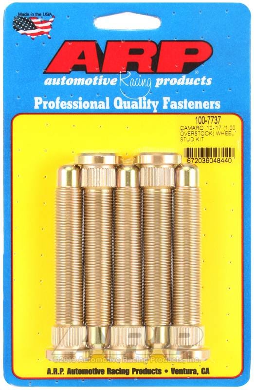 ARP 100-7737 ARP 10-17 Chevrolet Camaro M14 1in Over Stock Length Wheel Stud Kit thumbnail 2