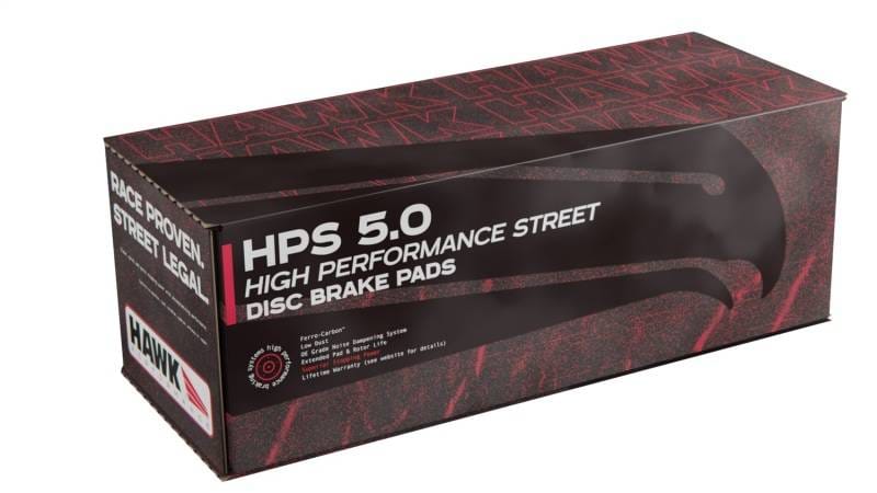Hawk Performance kHB155B.580 Hawk 1990-1990 Mazda RX-7 GXL (w/Elec Adjust Susp) HPS 5.0 Front Brake Pads thumbnail 7