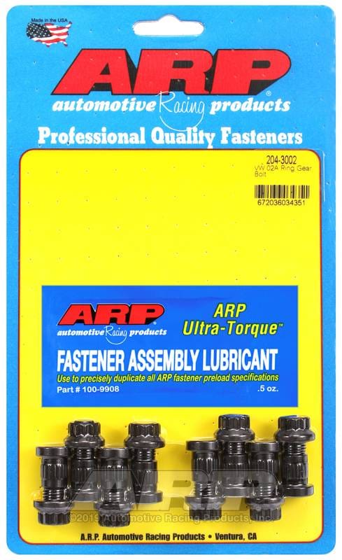 ARP 204-3002 ARP VW 02A M10 Ring Gear Bolt Kit thumbnail 2