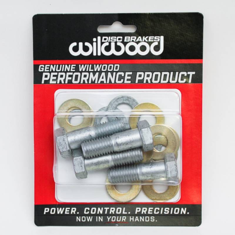 Wilwood 230-13910 Wilwood Bolt Kit - C5/6 Bracket and Spindle Stepped Shank Bolt Kit thumbnail 2