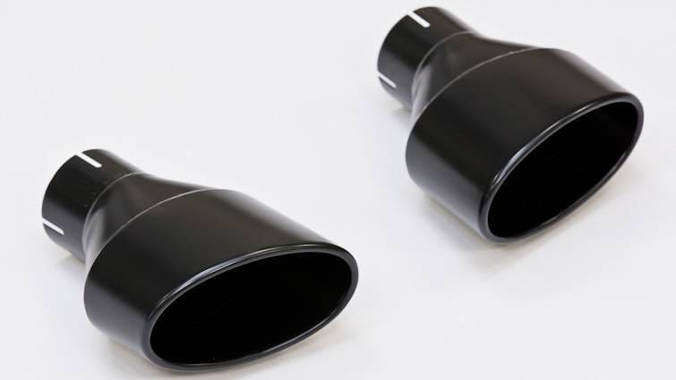 Milltek Non-Resonated (Louder) Cat-Back Exhaust System w/ Black Ceramic Oval Tips for Audi B8 S5 3.0T Quattro SSXAU264 thumbnail 2