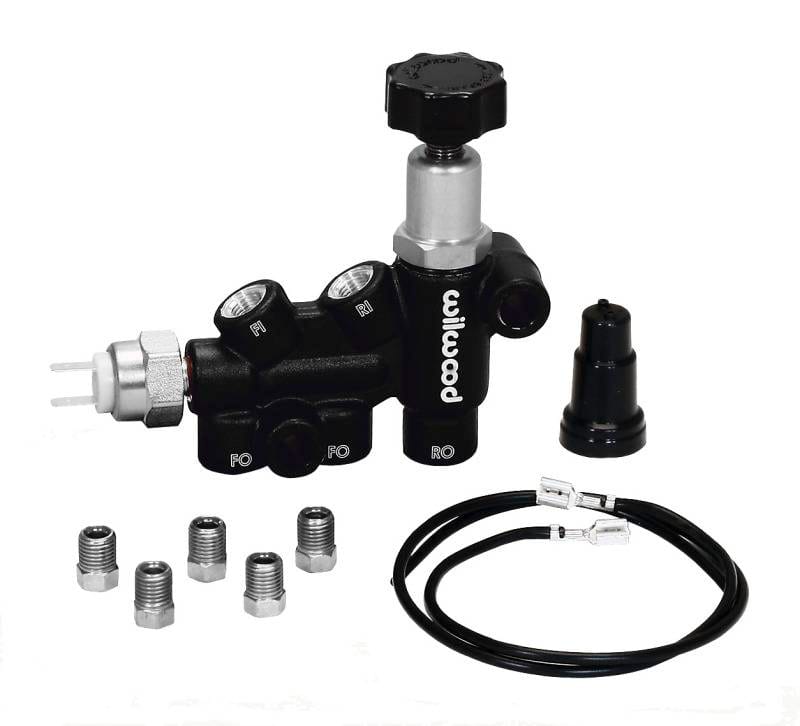 Wilwood 260-11179 Wilwood Proportioning Valve - Knob Adjust 3/8-24 IF Combo w/ switch thumbnail 2