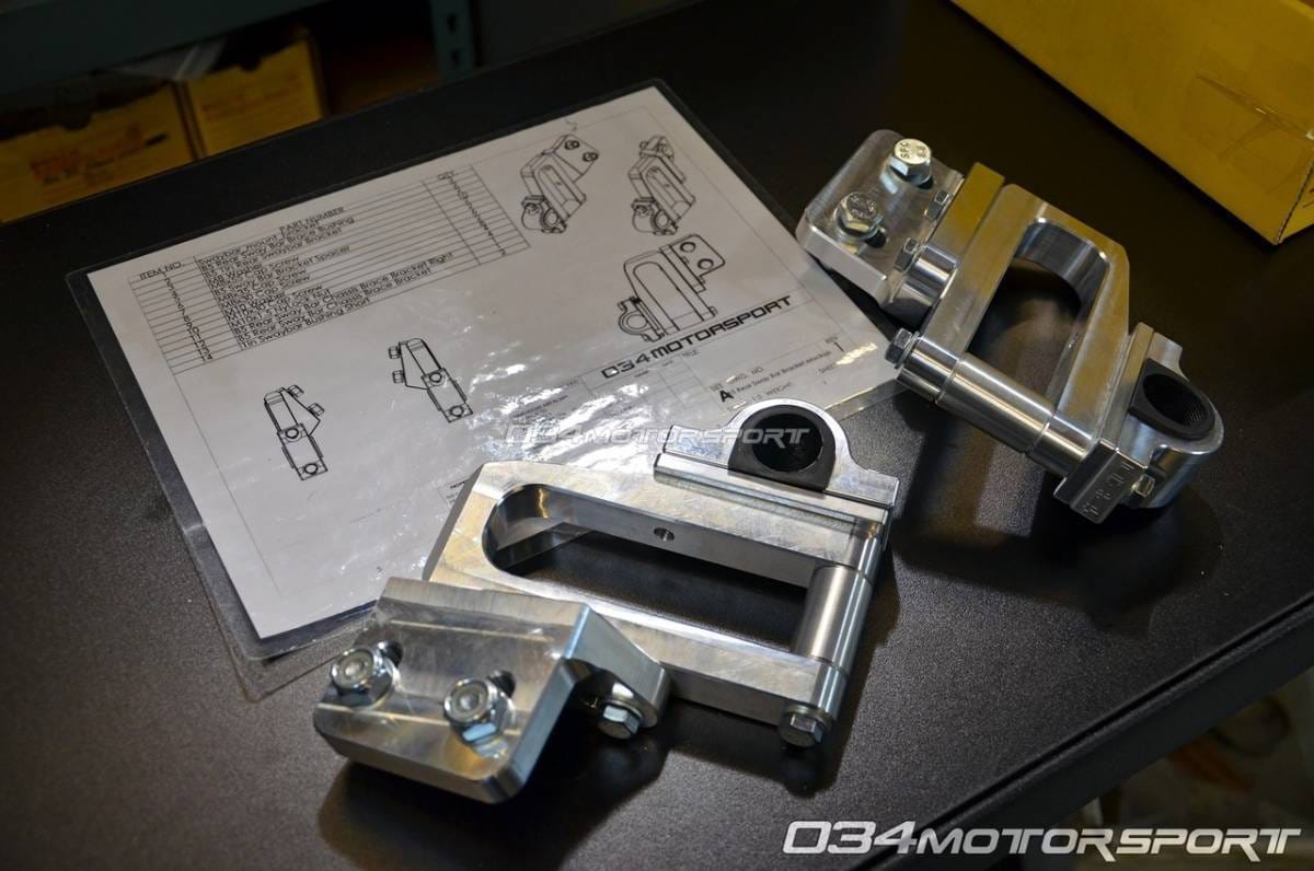034Motorsport Solid Rear Sway Bar, B4/B5 Audi S2/RS2 & A4/S4/RS4 Quattro, Adjustable 034-402-1001 thumbnail 4
