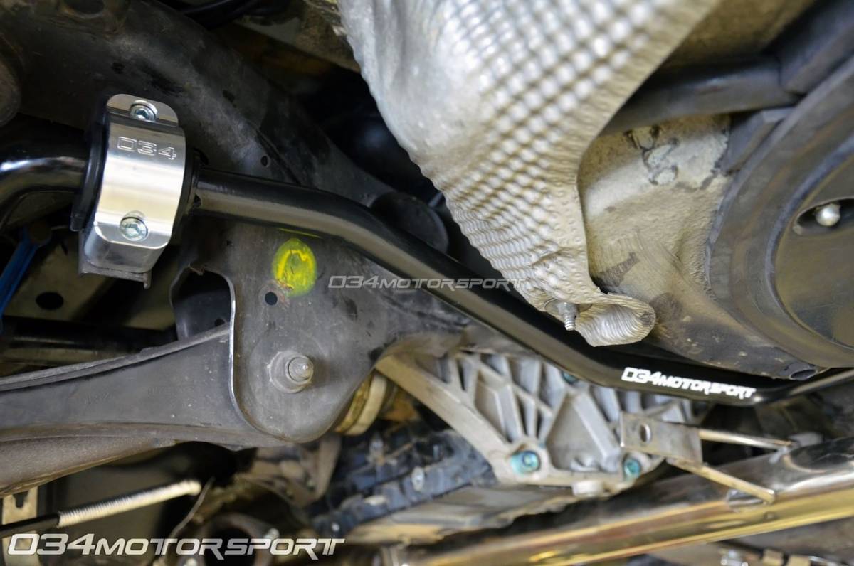 034Motorsport Solid Rear Sway Bar, B6/B7 Audi A4/S4/RS4 Quattro & FWD, Adjustable 034-402-1000 thumbnail 3