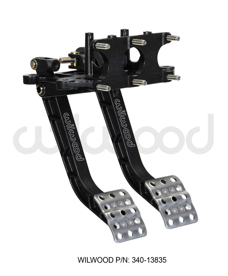 Wilwood 340-13835 Wilwood Adjustable Dual Pedal - Brake / Clutch - Rev. Swing Mount - 5.1:1 thumbnail 2