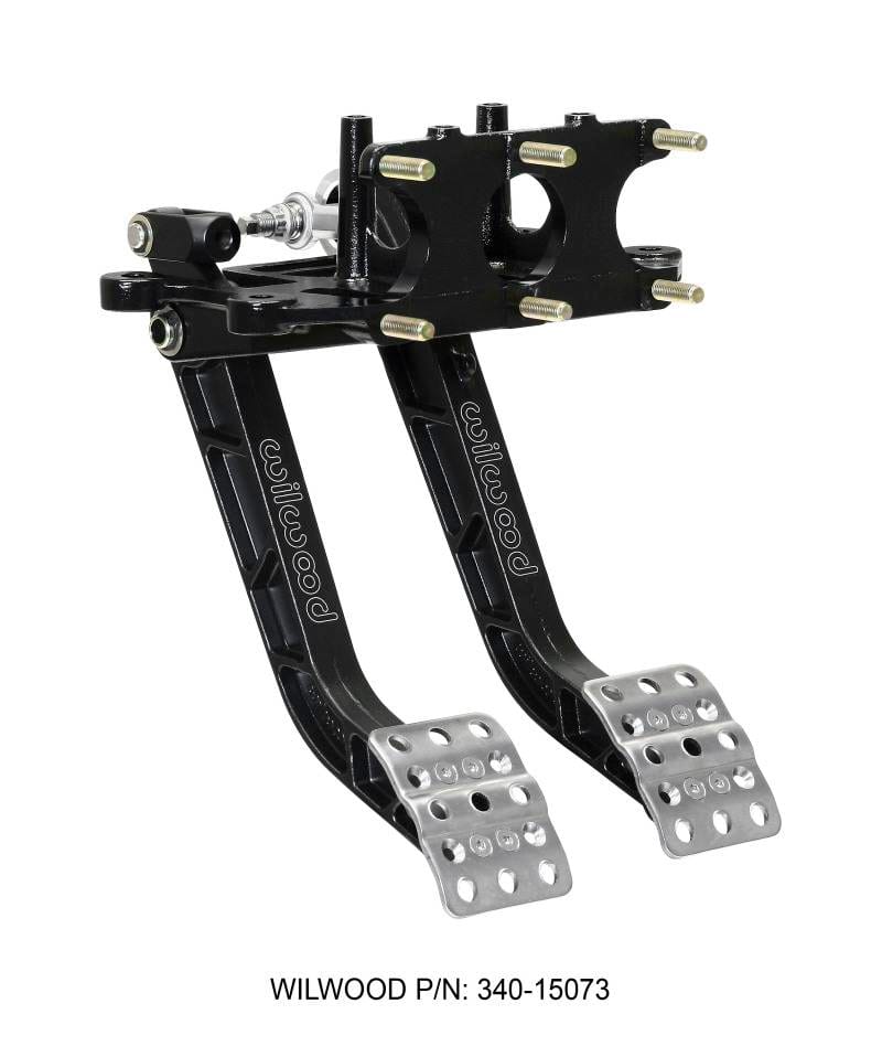 Wilwood 340-15073 Wilwood Adjustable-Trubar Dual Pedal - Brake / Clutch - Rev. Swing Mount - 5.1:1 thumbnail 2