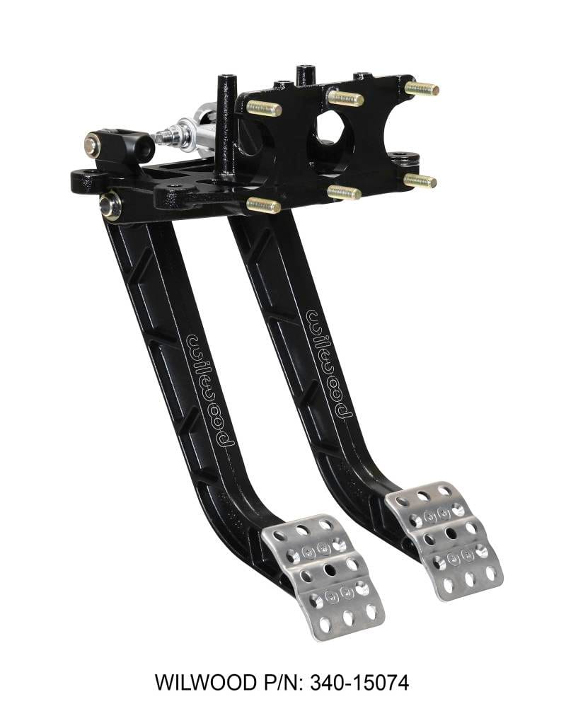Wilwood 340-15074 Wilwood Adjustable-Trubar Dual Pedal - Brake / Clutch - Rev. Swing Mount - 6.25:1 thumbnail 2
