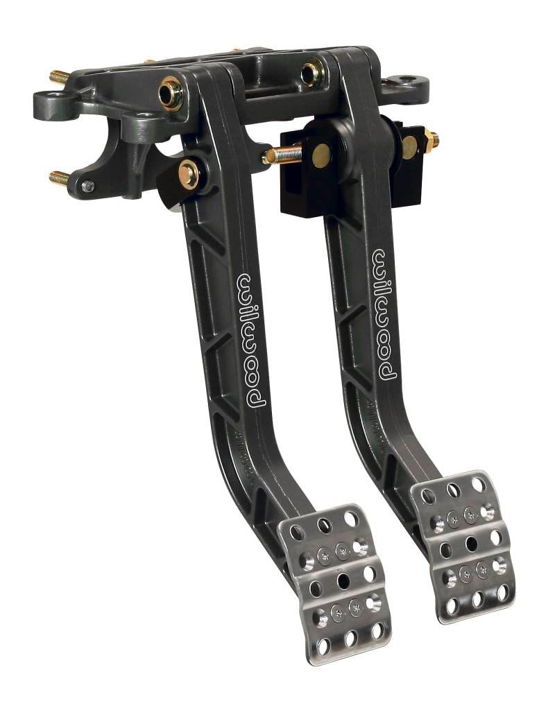 Wilwood 340-11295 Wilwood Adjustable Dual Pedal - Brake / Clutch - Fwd. Swing Mount - 6.25:1 thumbnail 2