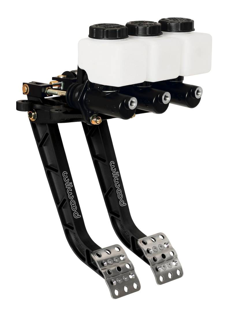 Wilwood 340-11299 Wilwood Adjustable Dual Pedal - Brake / Clutch - Rev. Swing Mount - 6.25:1 thumbnail 6