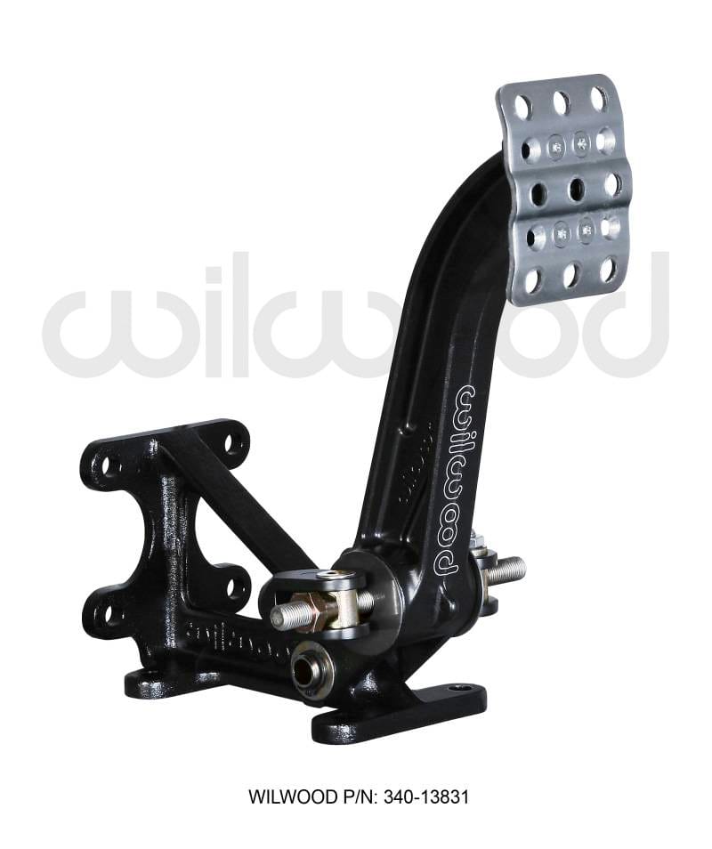 Wilwood 340-13831 Wilwood Adjustable Brake Pedal - Dual MC - Floor Mount - 6:1 thumbnail 2