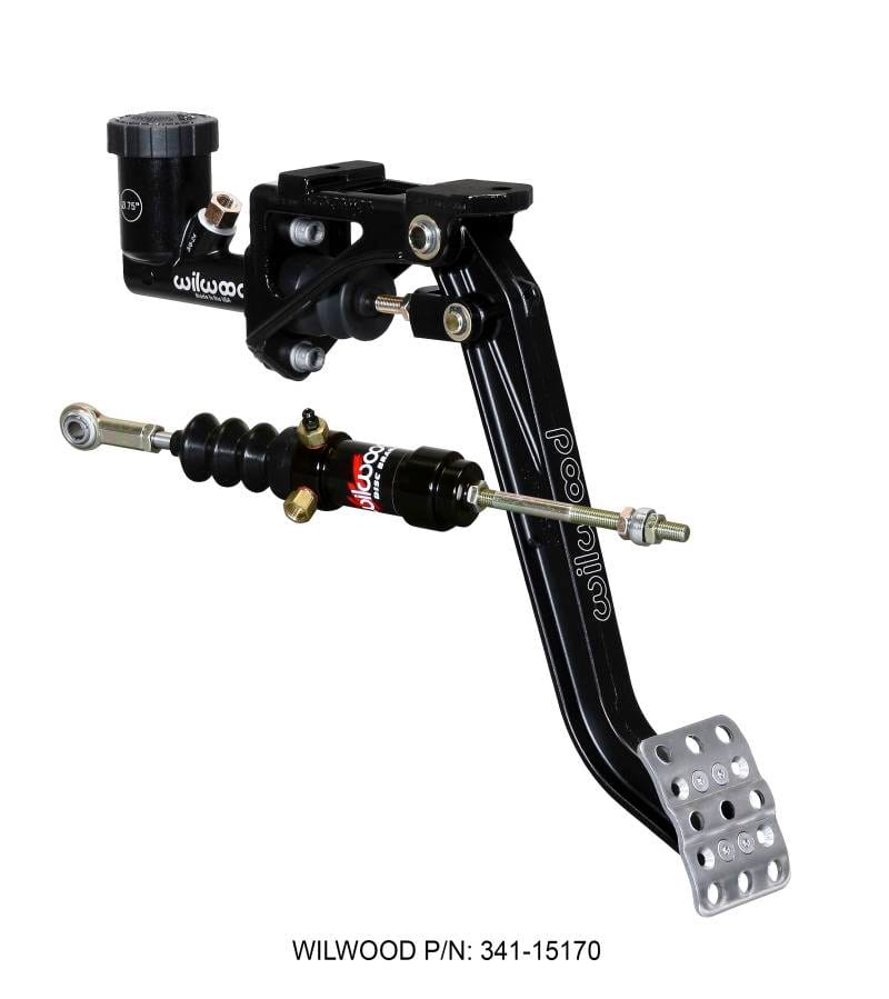 Wilwood 341-15170 Wilwood Clutch Kit - Forged Adj. Pedal / MC / Slave - Swing Mount - 7:1 thumbnail 2