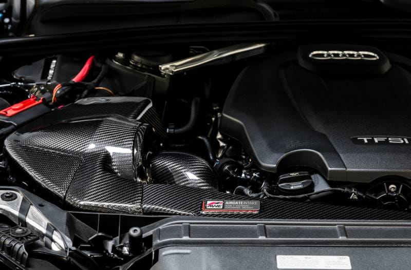AWE Tuning 2660-15028 AWE Tuning Audi B9 A4/A5 2.0T Quattro Carbon Fiber AirGate Intake w/ Lid thumbnail 8