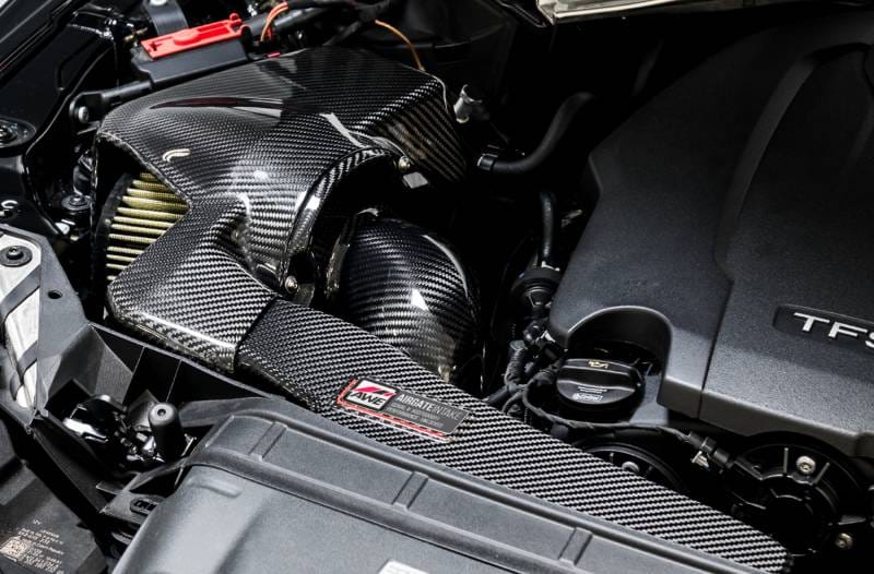 AWE Tuning 2660-15028 AWE Tuning Audi B9 A4/A5 2.0T Quattro Carbon Fiber AirGate Intake w/ Lid thumbnail 14