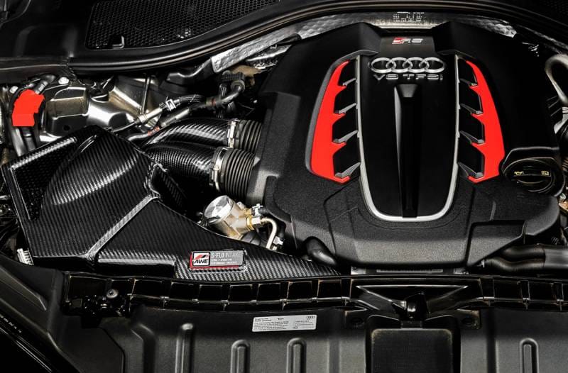 AWE Tuning 2660-15012 AWE Tuning Audi C7 RS6 / RS7 4.0T S-FLO Carbon Intake V2 thumbnail 6