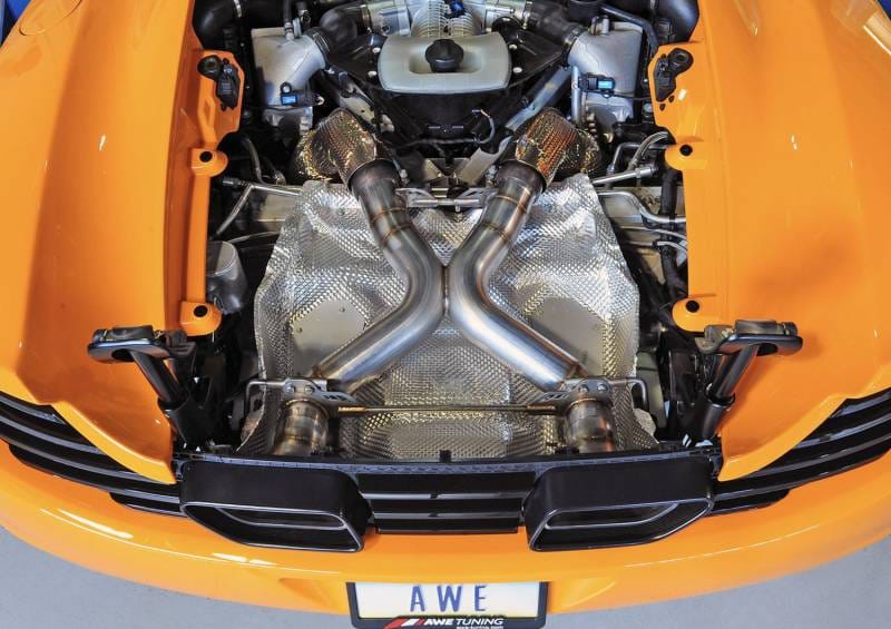 AWE Tuning 3010-32014 AWE Tuning McLaren MP4-12C Performance Exhaust - Machined Tips thumbnail 6