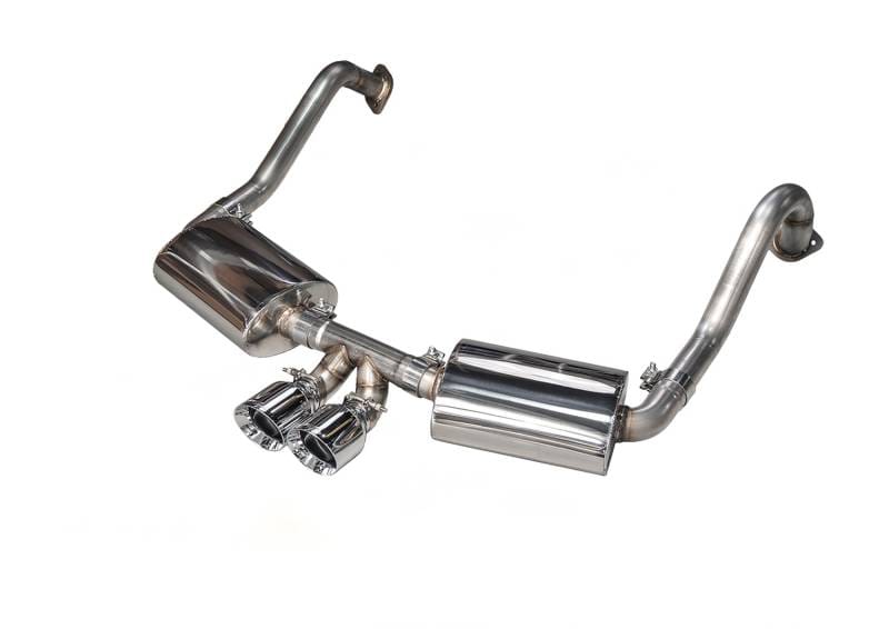 AWE Tuning 3010-32020 AWE Tuning Porsche 981 Performance Exhaust System - w/Chrome Silver Tips thumbnail 2