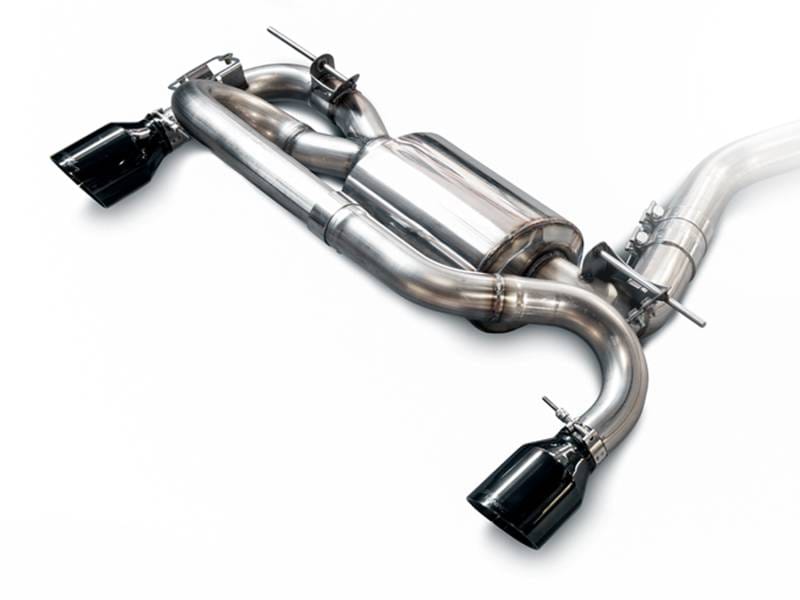 AWE Tuning 3010-33034 AWE Tuning BMW F22 M235i / M240i Touring Edition Axle-Back Exhaust - Diamond Black Tips (102mm) thumbnail 2