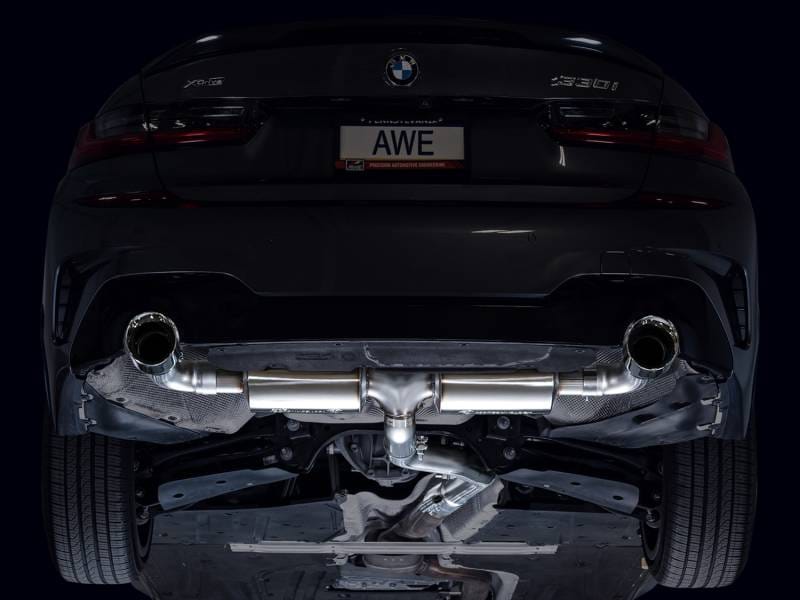 AWE Tuning 3015-32429 AWE Tuning 19-23 BMW 330i / 21-23 BMW 430i Base G2X Touring Axle-Back Exhaust - Chrome Silver thumbnail 12