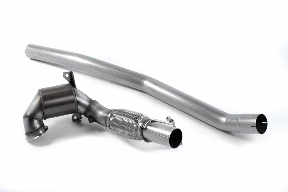 Milltek Sport High Flow Catted Downpipe for VW/Audi MQB 2.0T AWD SSXAU381 thumbnail 2