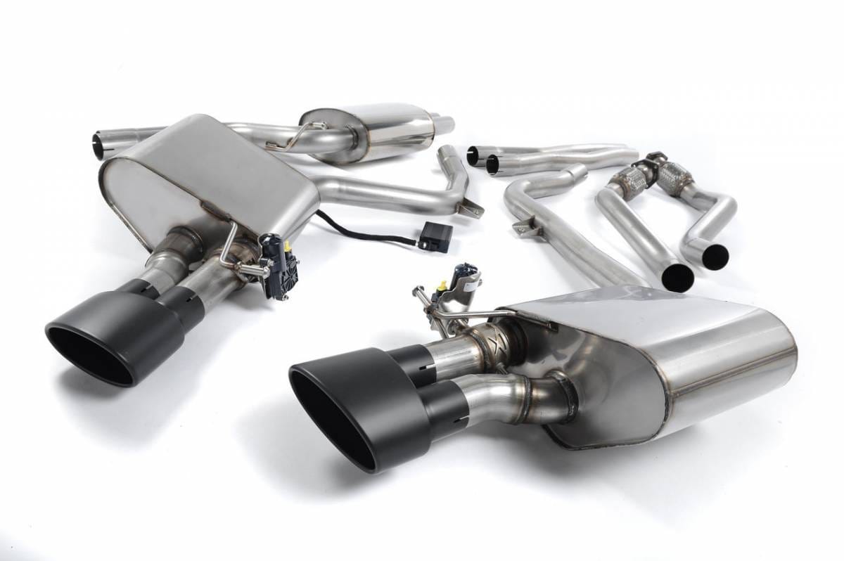 Milltek ValveSonic Front X Pipe (Louder) Exhaust System w/ Polished Oval Tips for Audi B8 S4/S5 3.0T SSXAU380 thumbnail 3