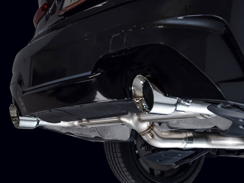 AWE Tuning 3020-32429 AWE Tuning 19-23 BMW 330i / 21-23 BMW 430i Base G2X Track Edition Axle-Back Exhaust - Chrome Silver thumbnail 6