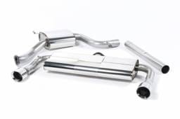 Milltek Sport Cat-Back Exhaust System w/ Rear Silencer (Quieter) & Polished Tips for VW MK7 GTI SSXVW230