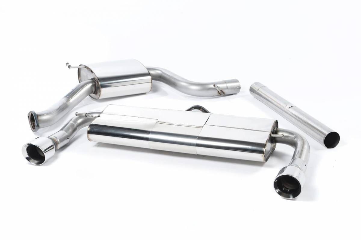 Milltek Sport Cat-Back Exhaust System w/ Rear Silencer (Quieter) & Polished Tips for VW MK7 GTI SSXVW230