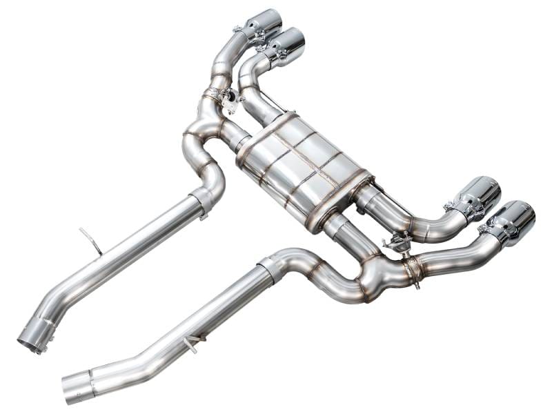 AWE Tuning 3025-42301 AWE Tuning 20-25 BMW X3 M/M Comp (F97) AWD SwitchPath Axle-Back Exhaust - Chrome Silver Tips thumbnail 15