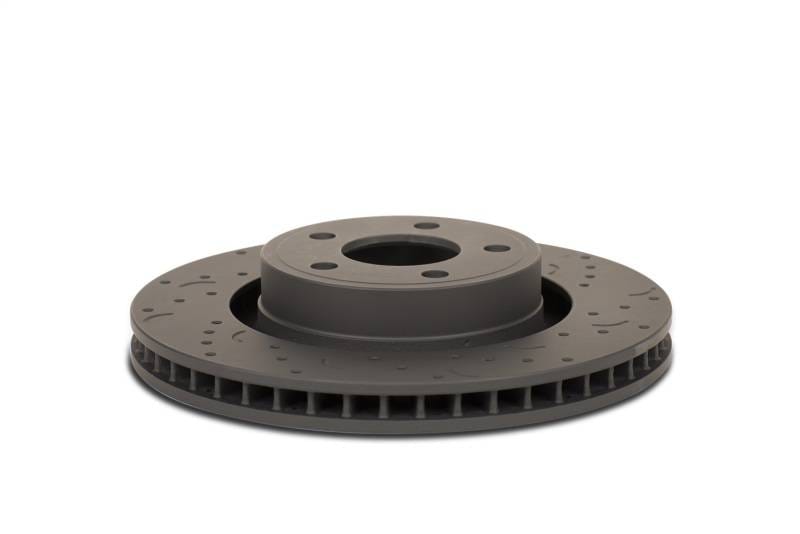 Hawk Performance kHTC4025 Hawk Talon 2001 Ford Mustang GT Bullitt Drilled and Slotted Front Brake Rotor Set thumbnail 8